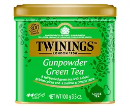 Чай Twinings зелений Ганпаудер 100 г ж/б