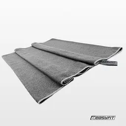 Спортивний рушник EasyFit RoyalWing 140х60 см з мікрофібри + кейс - мініатюра 2