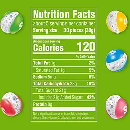 Кислі цукерки Skittles Pop'd Sour Freeze Dried Candy 156г - мініатюра 6
