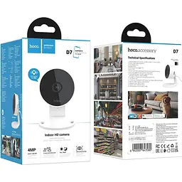 IP-камера для відеоспостереження Hoco D7 Indoor HD (6942007643580) [146418] - мініатюра 9