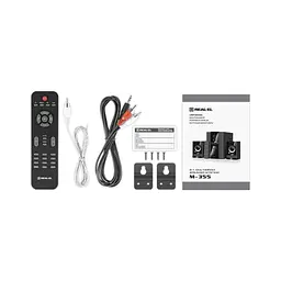 Акустична система REAL-EL M-355 Black (EL121300015) - мініатюра 10