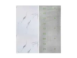 Самоклеюча вінілова плитка в рулоні STICKER WALL 600*3000*2мм Білий повітряний мармур Глянсова SW-00001287 - мініатюра 5