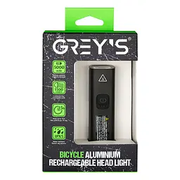 Ліхтарик на велосипед Grey's 1500lm 5000mAh(GR10240)