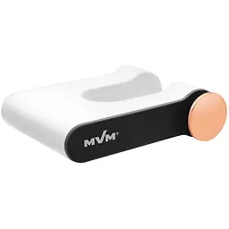Тримач для фену MVM BP-32, білий з чорним (BP-32 WHITE/BLACK) - мініатюра 2