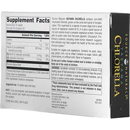 Хлорела Source Naturals Yaeyama Chlorella 200 мг 300 таблеток - мініатюра 3