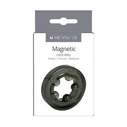 Ерекційне кільце Me You Us Linx Magnetic 2.5 см чорний - мініатюра 4