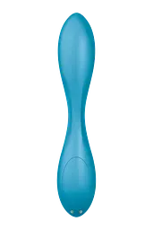 Вібратор Satisfyer G-Spot Flex 1 Гнучкий із фіксацією форми, 19.5х3.2 см блакитний - мініатюра 4