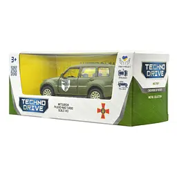 Автомодель TechnoDrive Шеврони Героїв Mitsubishi Pajero 4WD Turbo 93 ОМБр (250283M) - мініатюра 14