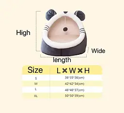 Затишна лежанка для тварин Derby Pet Beds Grey L - мініатюра 5