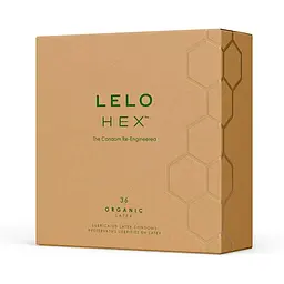 Презервативи Lelo HEX Condoms Organic 36 Pack - мініатюра 2