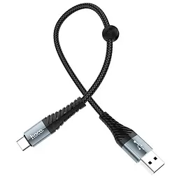 Кабель Hoco X38 Cool Charging data cable for Type-C ( L-0.25M ) Black
