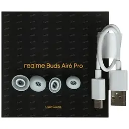 Бездротові навушники Realme Buds Air 6 Pro (RMA2401) стерео в кейсі білі RMA2401 - мініатюра 8