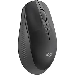 Миша Logitech M190 Full-Size Wireless Mouse charcoal (910-005905) - мініатюра 2