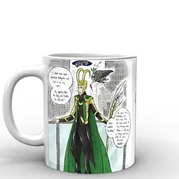 Кухоль GeekLand Локі Loki Локі комікс LK.02.014 330 мл білий - мініатюра 2
