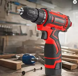 Акумуляторний шуруповерт із насадками KRAFFTEC 24V - мініатюра 3
