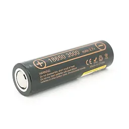 Акумулятор 18650 LiitoKala Lii-35A 3500 mAh літій-іонний Li-Ion для електронних пристроїв 10А, 3.7V Плоский плюс (19311)