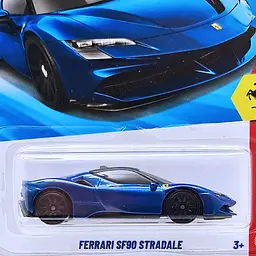 Базова машинка Hot Wheels Ferrari SF90 Stradale колір в асортименті (5785) JJK89 - мініатюра 3