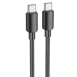 Дата кабель Hoco X96 Hyper Type-C to Type-C 100W (1m) Black
