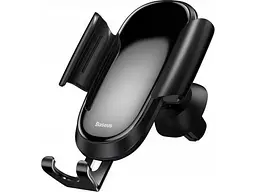 Автомобільний тримач BASEUS Future Gravity Air type Black (SUYL-WL01) - мініатюра 2