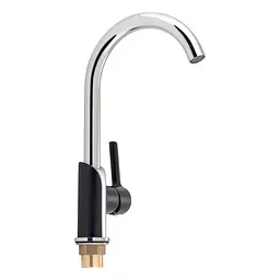 Змішувач для кухні Qtap Grand BCR 007F, Чорний матовий