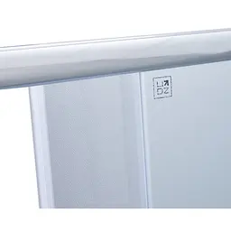 Душові двері в нішу Lidz Zycie SD120x185.CRM.FR Frost, матовий, хром - мініатюра 4