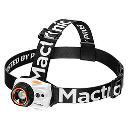 Ліхтар налобний Mactronic Maverick White Peak (320 Lm) Focus Білий