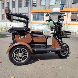 Електроскутер Триколісний Crosser TR1 Pro (1500W, 76.8V, 30Ah) Коричневий - мініатюра 8