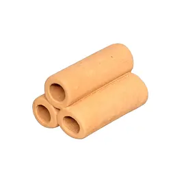 Декорація трубчасті схованки Hobby Prawn Pyramid 2-1 red 4x3,5x5 см (41528) - мініатюра 2