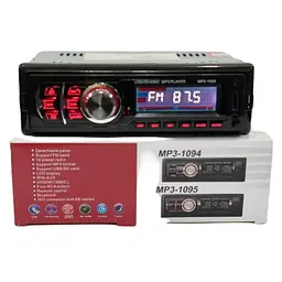Автомагнітола MP3 1095 BT 1DIN з LED-дисплеєм