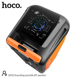 Портативна акустика Hoco DS42 Sounding 30 Вт караоке з мікрофоном бездротова - мініатюра 5