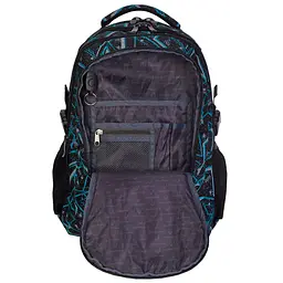 Рюкзак шкільний ортопедичний Head 3 HD-256 46х32х19 см чорний з блакитним (502019032) - мініатюра 4