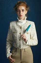 Вишуканий вібратор-набір Knight Jenay FLOWERS & SWORD: Маска, Стрічка, Лубрикант у комплекті для еротичних ігор - мініатюра 10