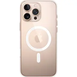 Чохол Clear Case with MagSafe для Apple iPhone 16 Pro Max Transparent AAA [115935] - мініатюра 2