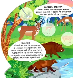 Пізнавальні наліпки. Тварини Північної Америки (К01582) - мініатюра 2