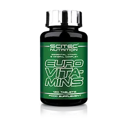 Вітаміни та мінерали Scitec Nutrition Euro Vita-Mins, 120 таблеток