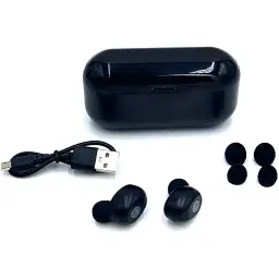 Бездротові Bluetooth навушники Amoi F9 2000 мАг чорні (43370-F9_163) - мініатюра 5