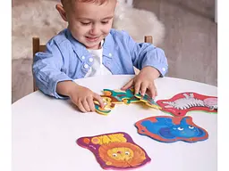 Бебі Пазли VLADI TOYS "Дитинчата. Зоопарк" VT1106-88 - мініатюра 5