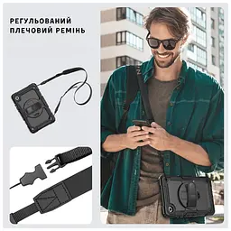 Чохол до планшета BeCover FortTab Samsung Galaxy Tab A11 Plus SM-X236B 11.0" Black (715640) - мініатюра 12