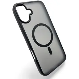 Чохол-накладка BeCover Metal Buttons Case (MagSafe) для Apple iPhone 16 Plus Black (712093) - мініатюра 2