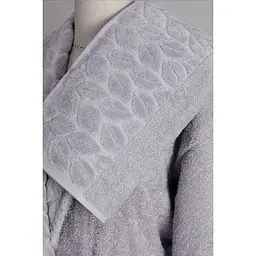 Халат банний Soho Leaves Gray L/XL сірий (L/XL Leaves Gray) - мініатюра 3
