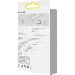 Перехідник USB 3.1 M to USB-C F blue Baseus (ZJJQ000103) - мініатюра 7
