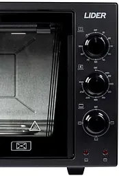 Духовка Lider 4823 ECO BLACK-WHITE - мініатюра 4