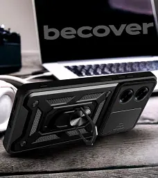 Панель BeCover Military для ZTE Blade A34 Black (712173) - мініатюра 3
