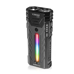 Ліхтар налобний З Li-Ion акумулятором і магнітом YEMAO YM-A200-3SLWAV4+SST36+RGB 11.4 см, акумулятор Type-C, RGB (52962-YM-A200_1151) - мініатюра 3