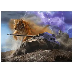 Пазл Trefl Premium Plus World of Tanks: Тигр II 1000 елементів (5900511120899) - мініатюра 2