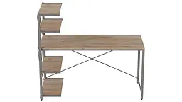 Комп'ютерний стіл Ferrum-decor Джек 75x120x70 Сірий ДСП Дуб Сан-Марино (FRD-105414)