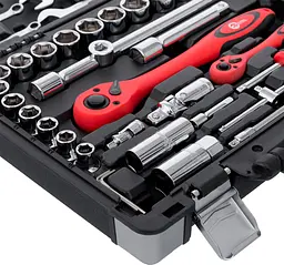 Набір торцевих головок із тріскачкою Intertool ET-6061 61шт [98822] - мініатюра 4