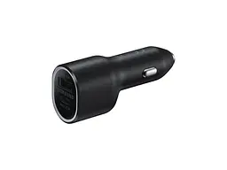 Автомобільний зарядний пристрій Samsung 40 W Car Charger U+C Black (EP-L4020NBEGRU)