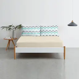 Набір простирадло на резинці 140х200 BEIGE / STARFALL LIME COSAS (4822052087107) - мініатюра 4