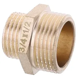 Ніпель редукційний Koer 1/2 "х3 / 4" Kf.N0608.Wn без нікелю KR2995
